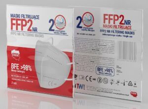 Półmaska filtrująca FFP2 NR - 2 szt.